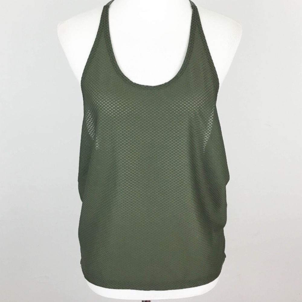 Onzie T back Mesh yoga tank
